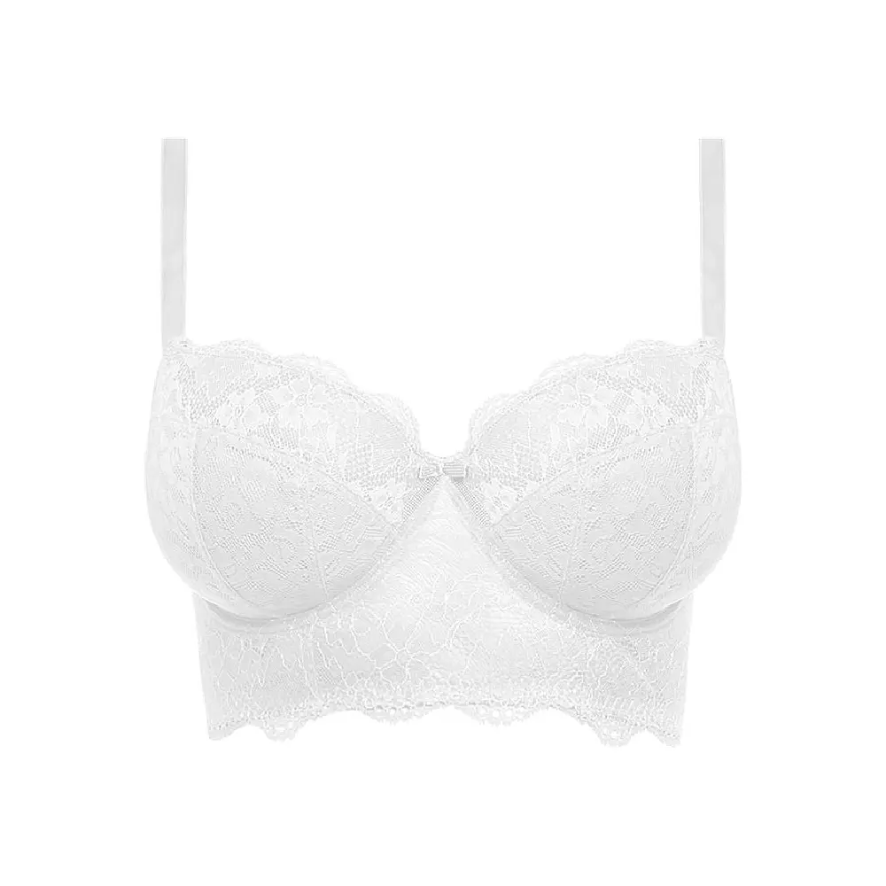 

Бюстгальтер на косточках Freya Fancies Underwire Longline, белый