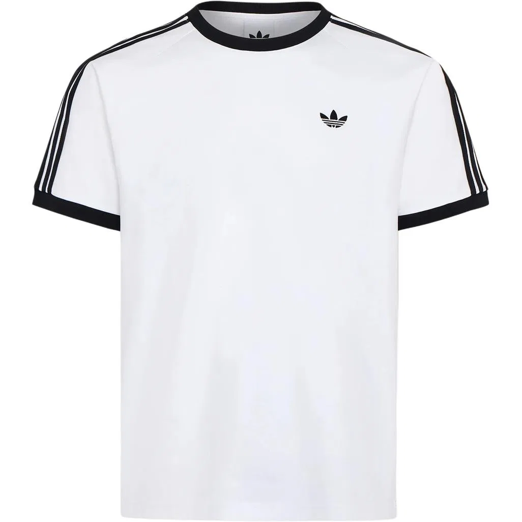 Футболка хлопковая с круглым вырезом Adidas, White