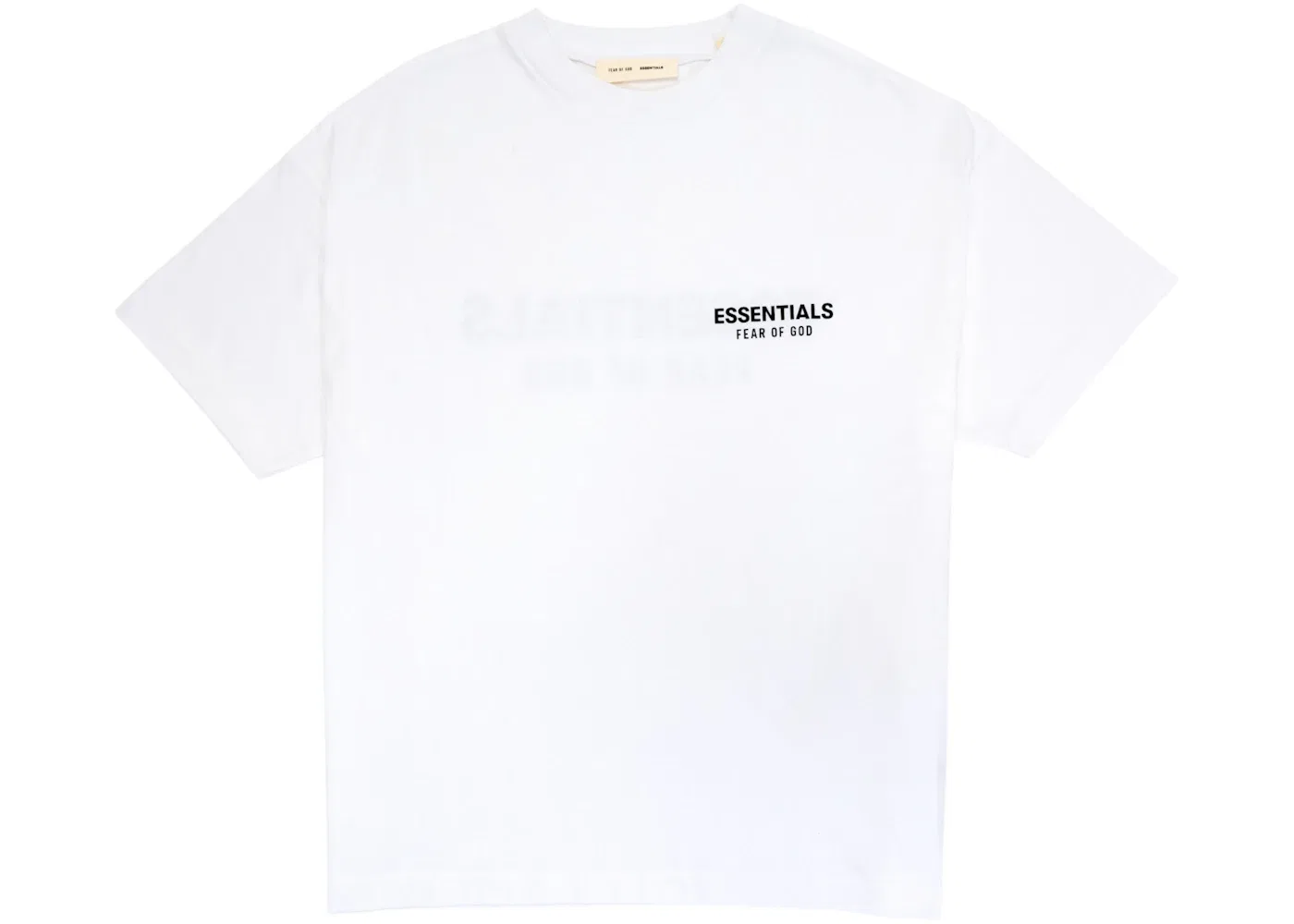 Мужская футболка с коротким рукавом Tee Fear of God, Bright White