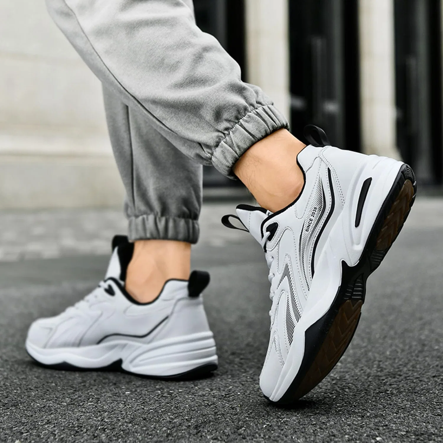 Детские кроссовки с нескользящей подошвой CuteFlats, White — фото 4