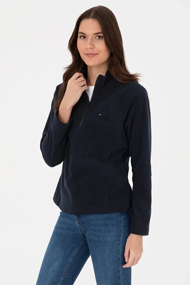 Женские свитшот с длинным рукавом U.S. Polo Assn., Light Navy Blue — фото 3