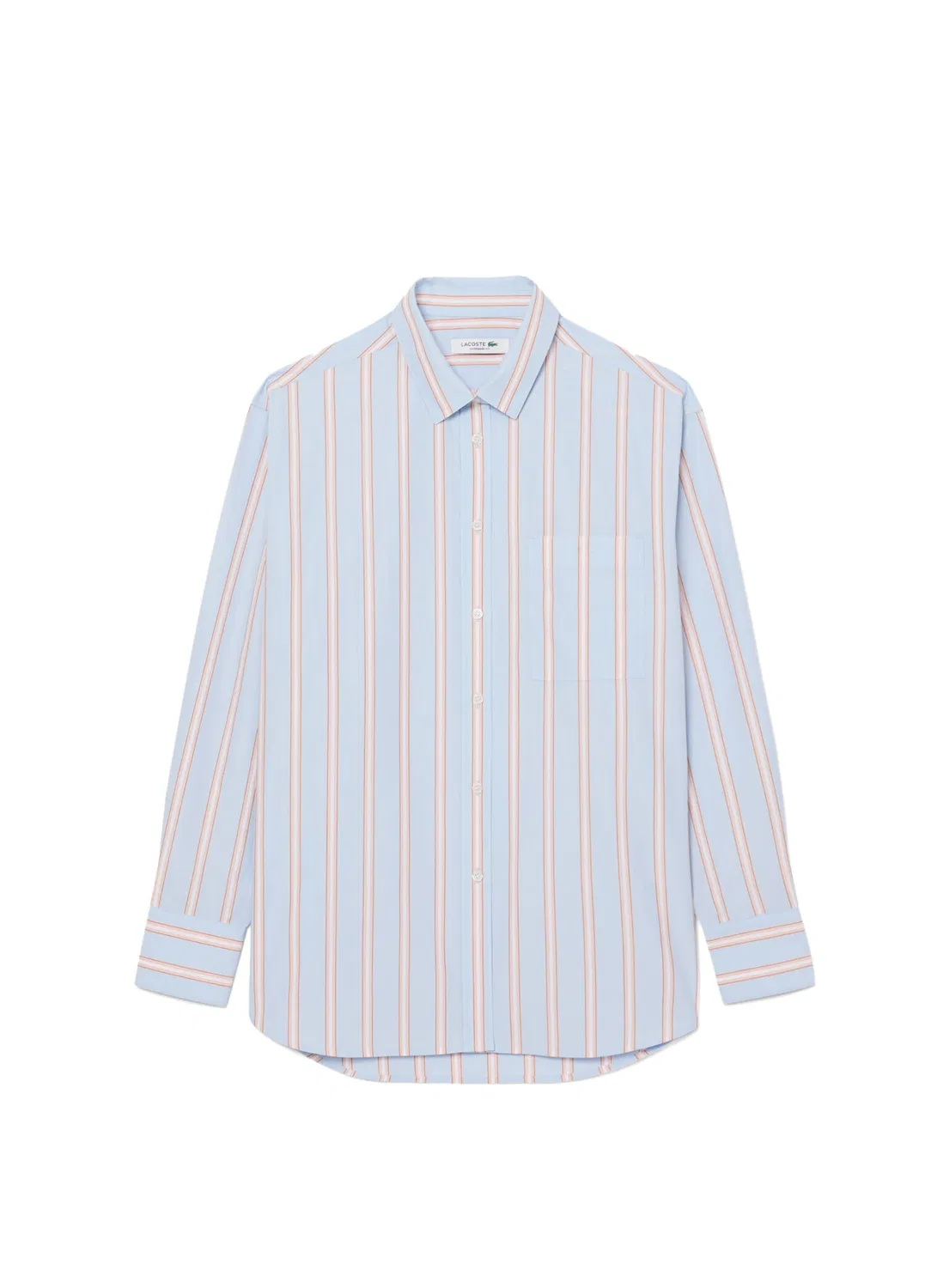 Рубашка Lacoste Mavi-48C Oversize Fit, Хлопковая