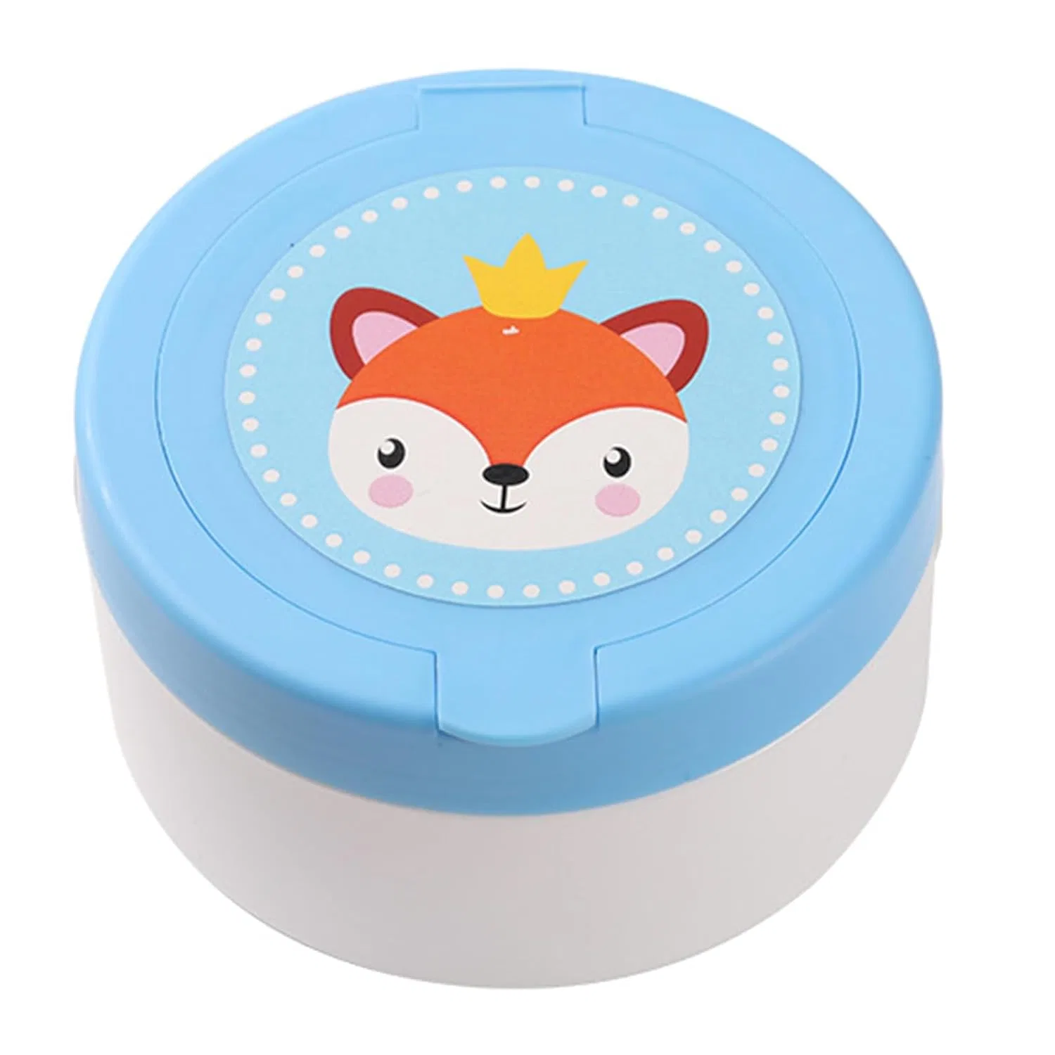 Пудреница для присыпки Elnwnnkc, Blue Foxes
