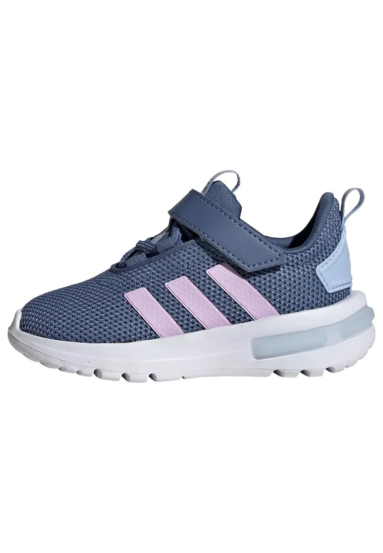 Детские кроссовки для мальчиков с амортизацией Racer Tr23 Shoes Kids8 El Adidas, Crew Blue Bliss Lilac Blue Dawn Strap