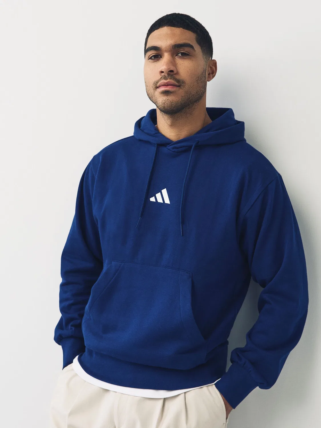 Худи флисовое adidas Essentials Feelcozy, синий