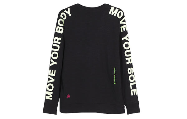 Толстовка Nike MENS Sports Casual Letter Print Crew-neck Black, черный — фото 2