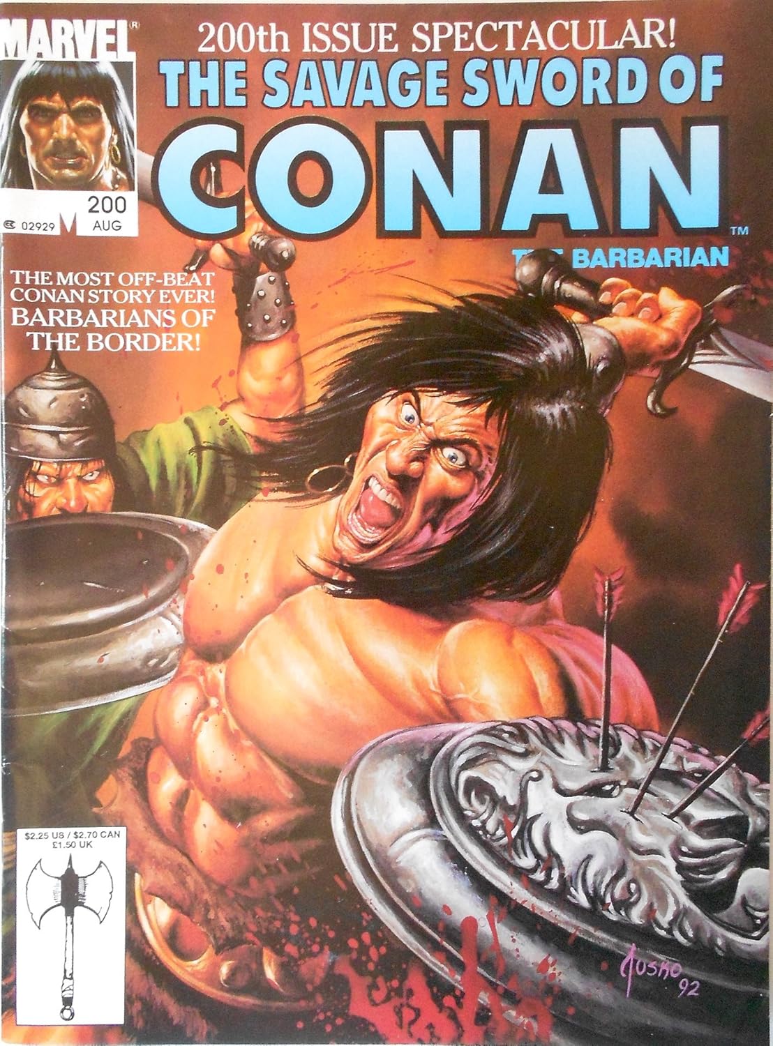 

The Savage Sword Of Conan the Barbarian, 200th Issue Spectacular, Vol. 1, No. 200 (Marvel Comics.)
