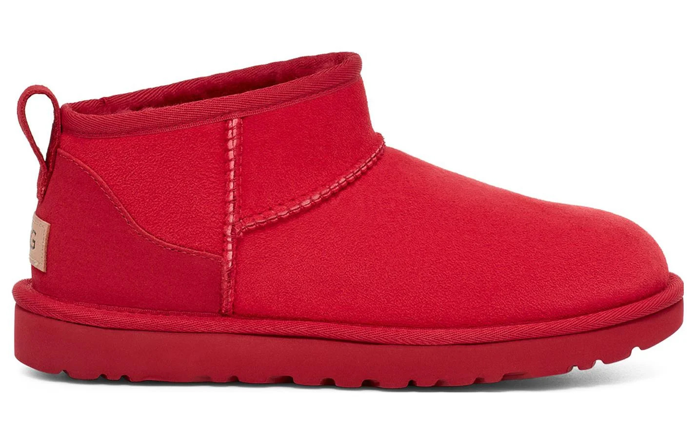 Сапоги зимние женские UGG, красный