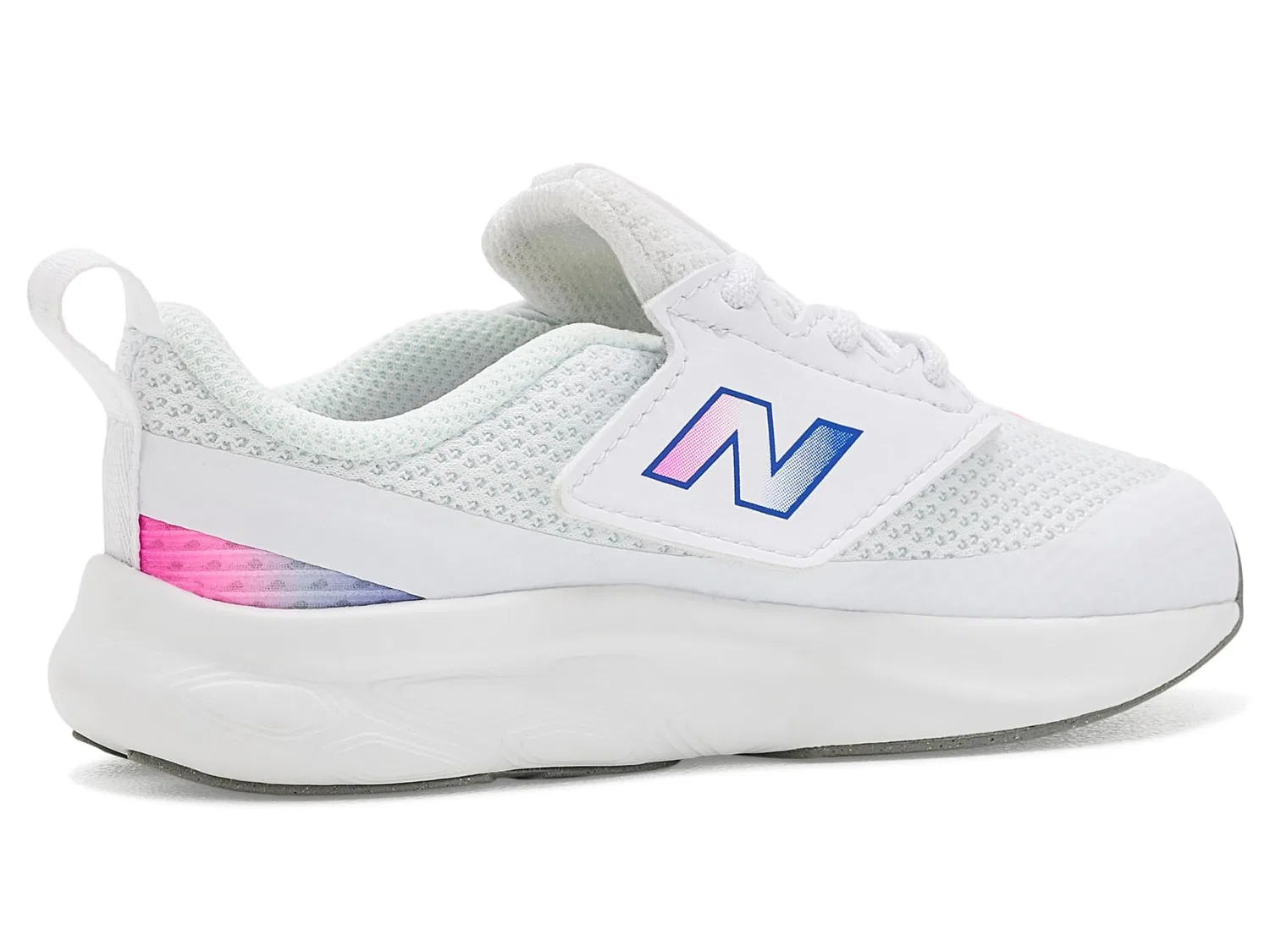 Кроссовки Fresh Foam 625 NEW-B Hook & Loop (для младенцев и малышей) New Balance Kids, NB White/Pink Heat — фото 4