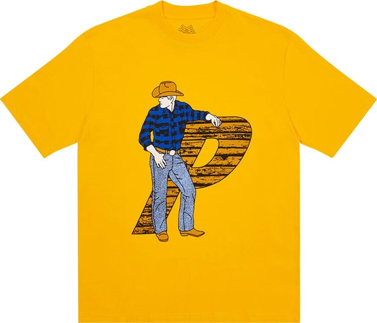 

Футболка Palace Saddle Up T-Shirt 'Yellow', желтый