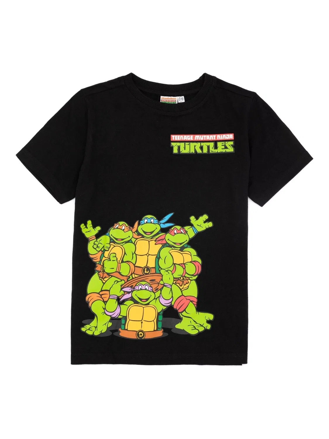 Футболка Teenage Mutant Ninja Turtles 2 Pack Vanilla Underground, серый/черный — фото 4