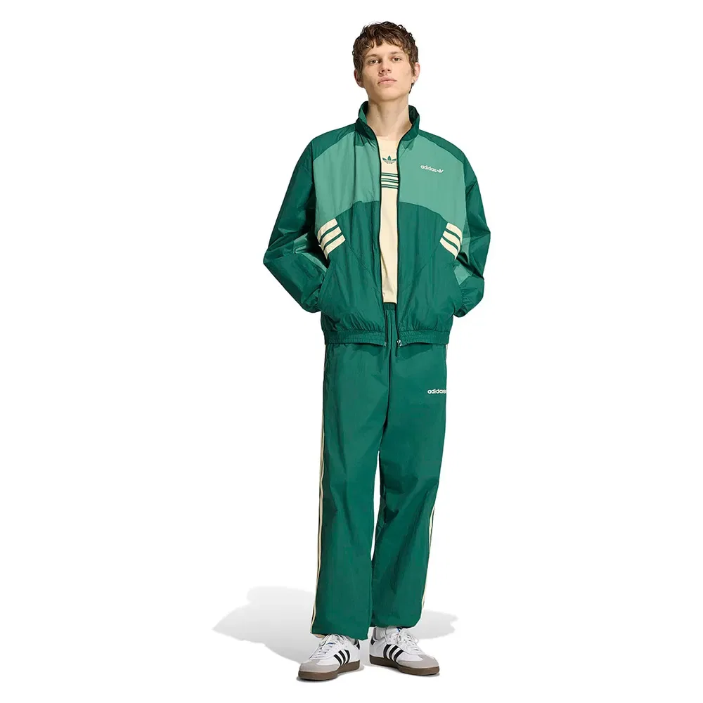 Толстовка на молнии Munich 93 Adidas Originals, зеленый — фото 4