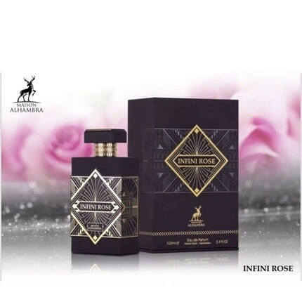 Lattafa Perfumes Infini Rose парфюмерная вода унисекс спрей 3,4 унции — фото 2