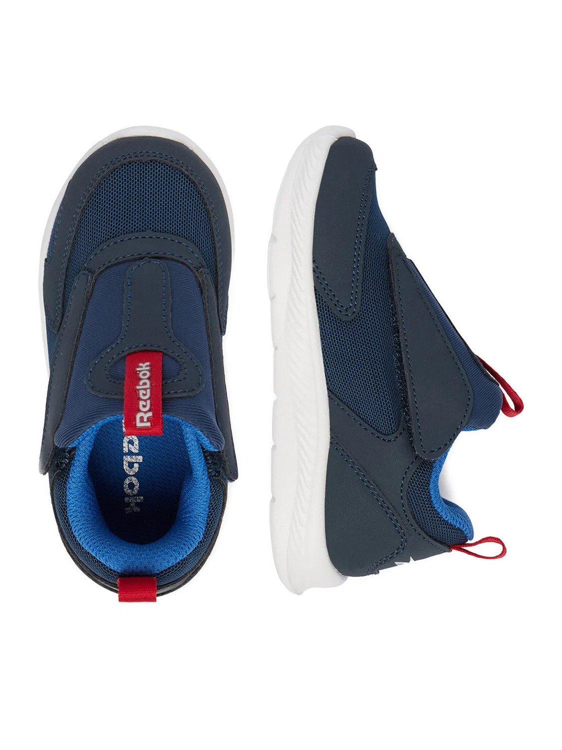 Кроссовки для мальчика Reebok, темно-синий — фото 4