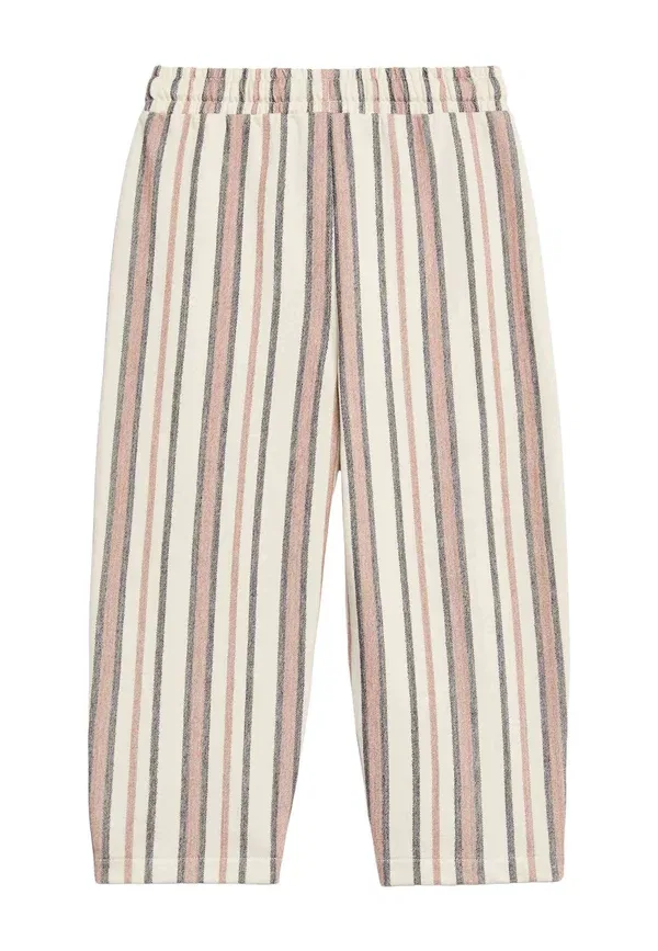 Брюки хлопковые Unisex Marks & Spencer, multi neutral — фото 2