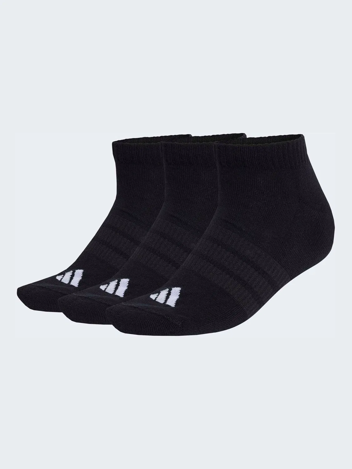 Носки низкие, с амортизацией, Cushioned Essentials adidas, черный