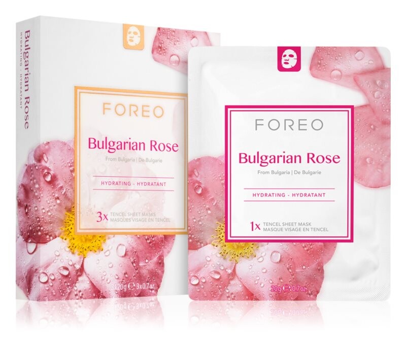 

Листовая увлажняющая маска FOREO Farm to Face Sheet Mask Bulgarian Rose
