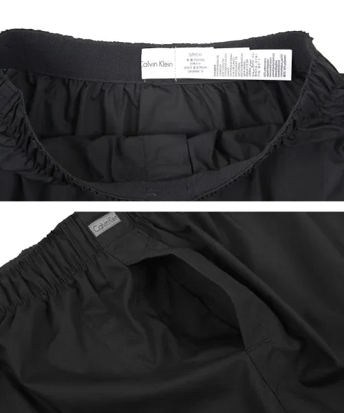 Мужские трусы-боксеры Calvin Klein Cotton Classics Woven, Black — фото 2