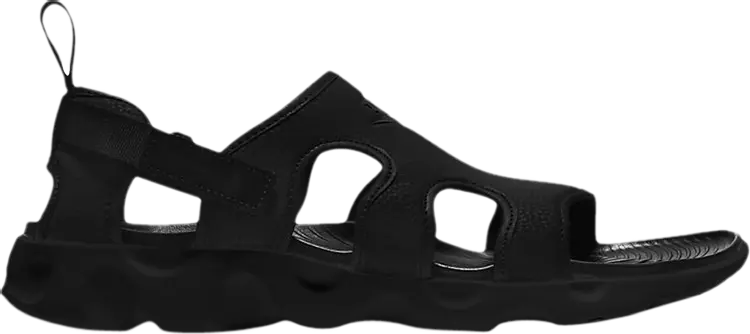 

Сандалии Nike Owaysis Sandal 'Triple Black', черный