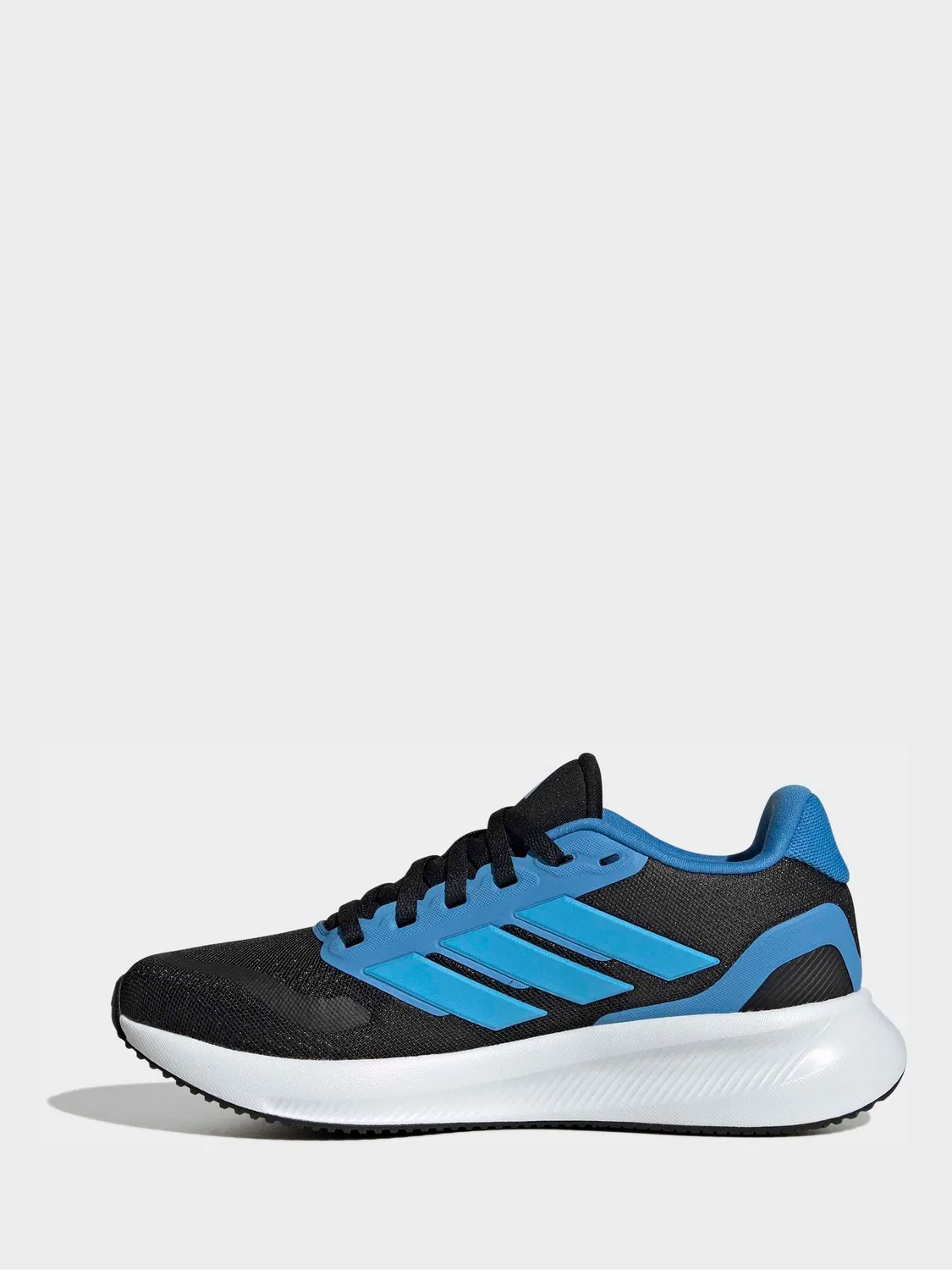 Кроссовки беговые Runfalcon 5 adidas, черно-синие — фото 2