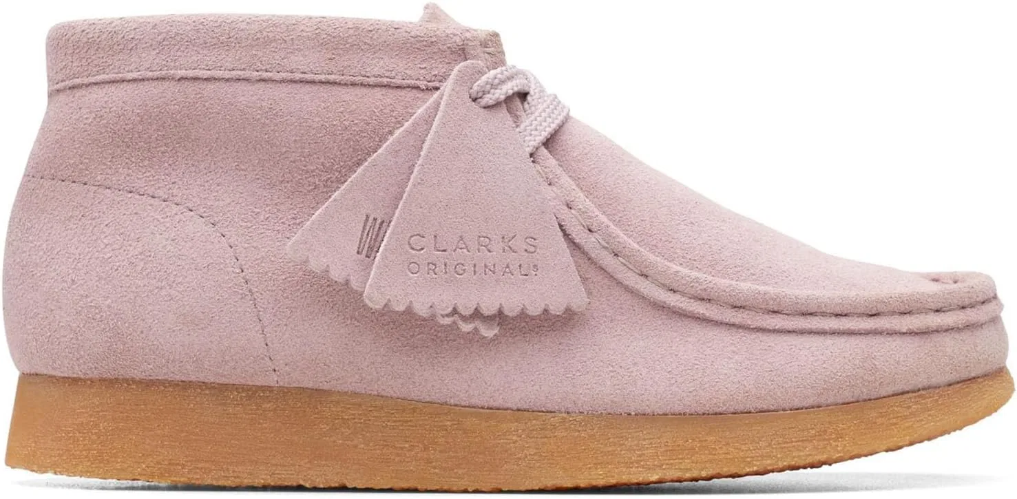 Детские ботинки для девочек Wallabee O Clarks, Pink — фото 3