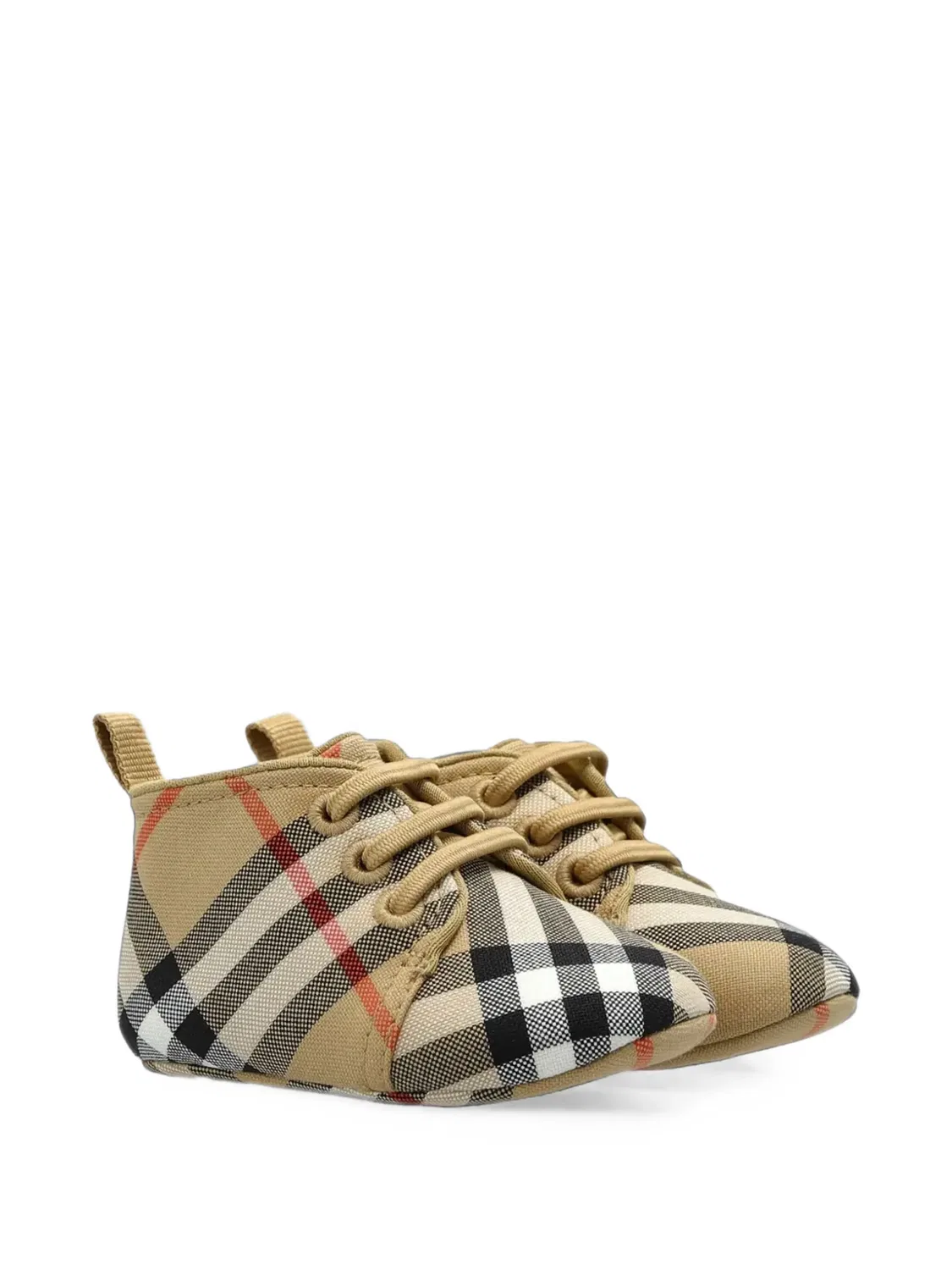 Пинетки Vintage Check бежевые Burberry, нейтральные