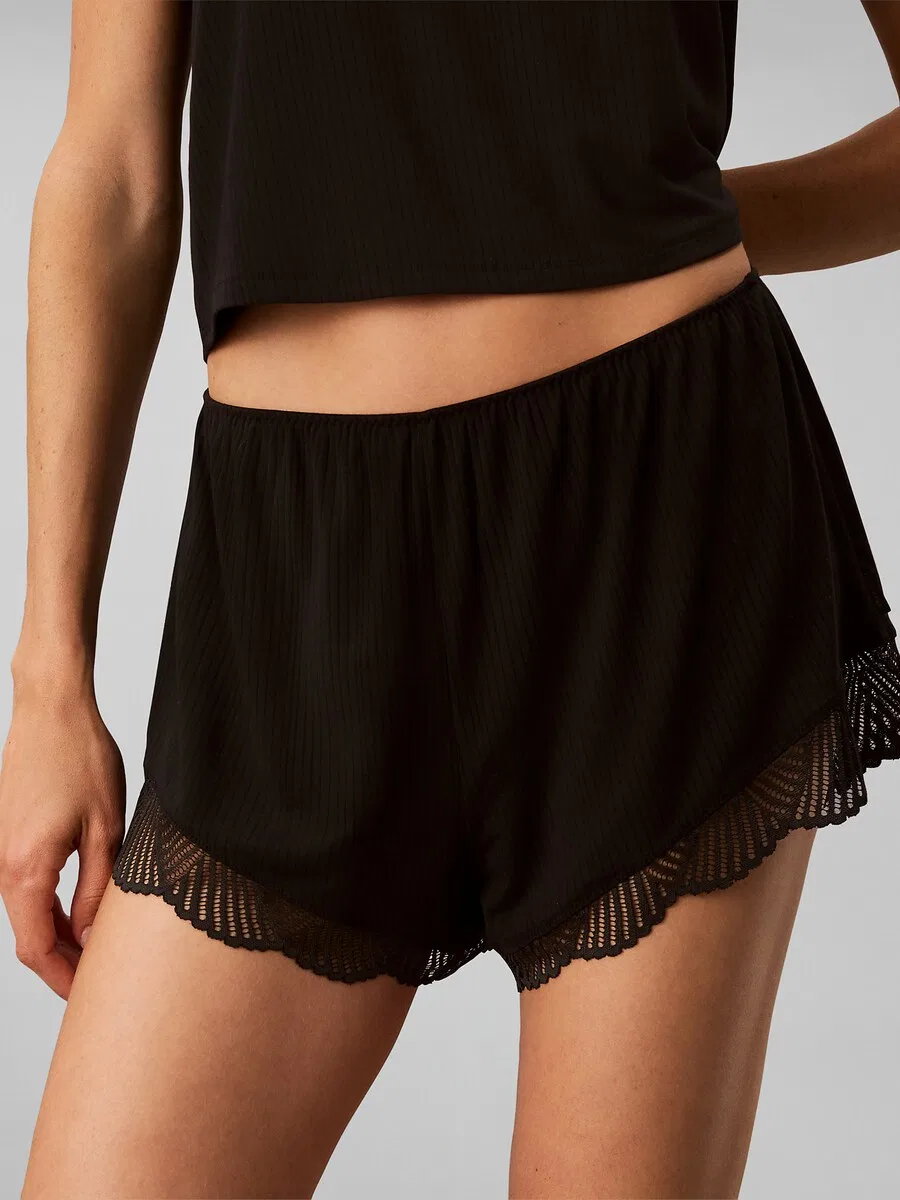 Пижамные штаны Calvin Klein черного цвета — фото 3