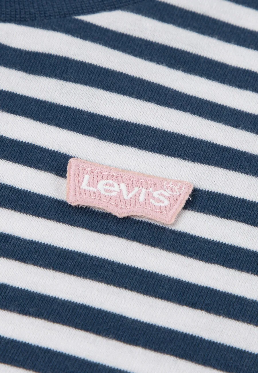 Детский топ Levi's Kids темно-синего цвета — фото 3