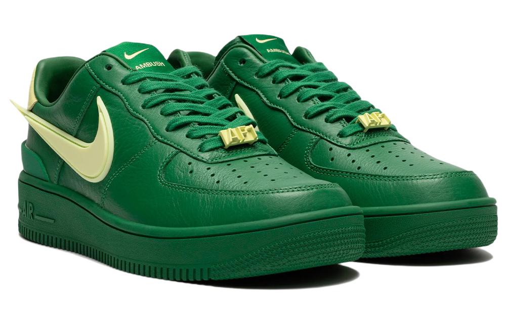 Кроссовки Nike Air Force 1 Low SP, зеленый/желтый — фото 3