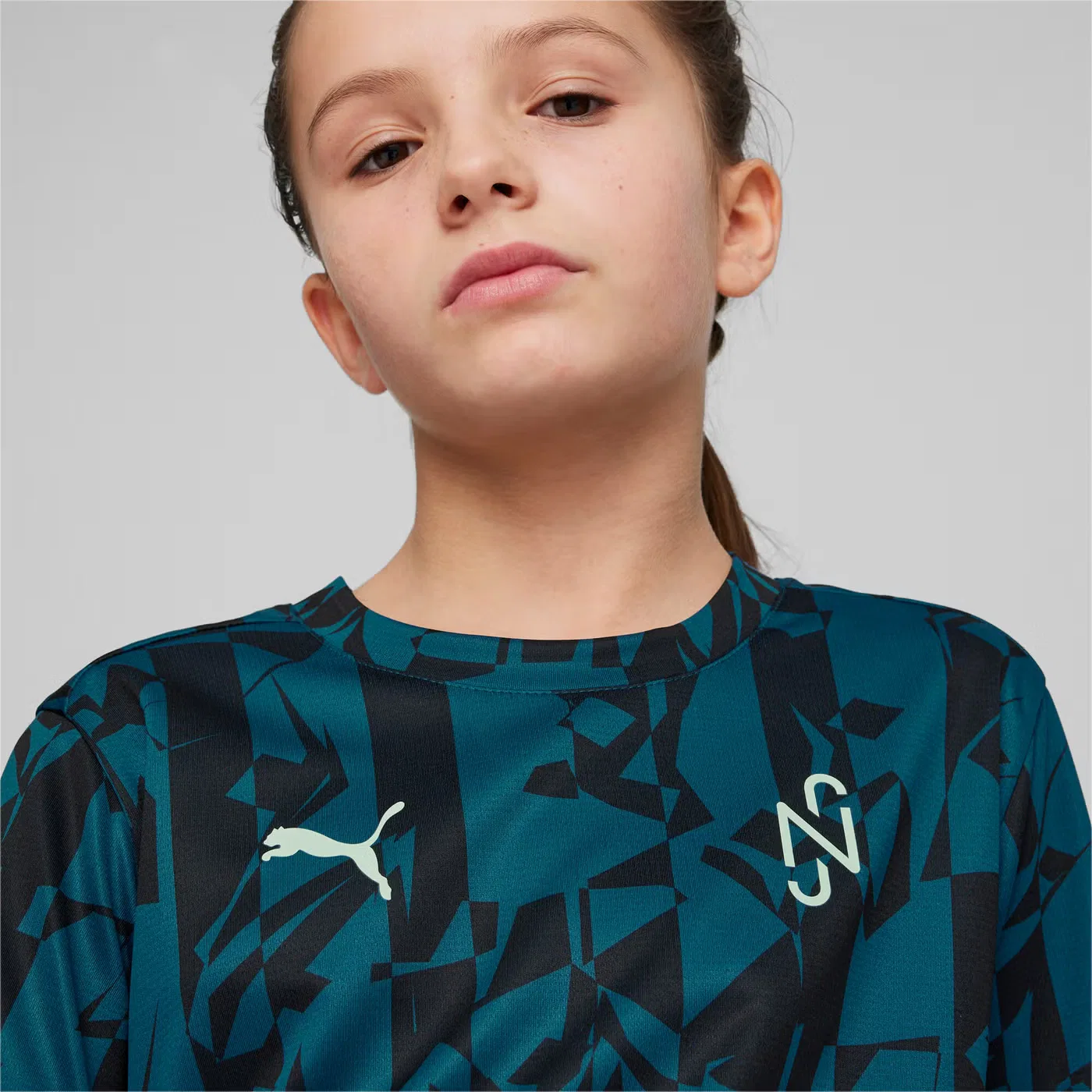 Футбольная футболка с принтом Neymar Jr Creativity Puma, синий — фото 2