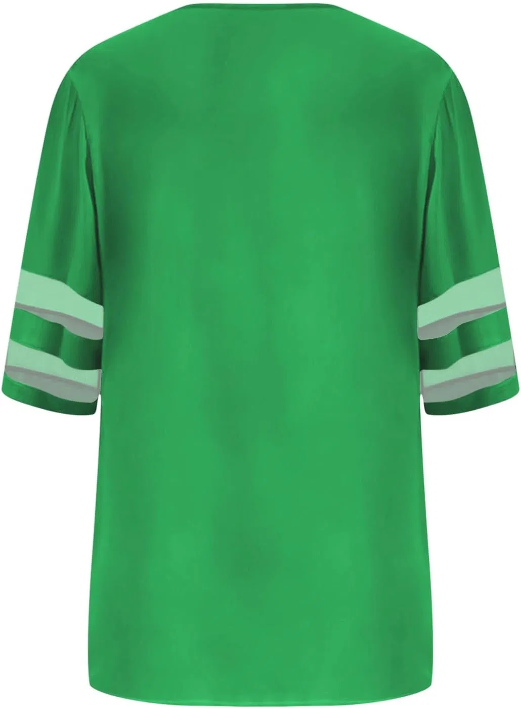 Женский кимоно-кардиган с кружевной отделкой Open Front, Green — фото 4
