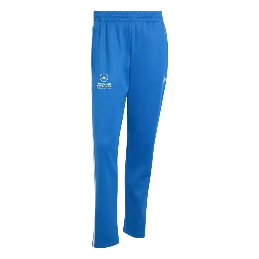 Женские спортивные штаны с принтом Mercedes AMG Petronas F1 Team Blue Wonder Adidas, Blue — фото 3