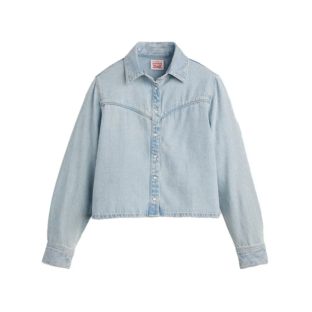 Женская рубашка с длинным рукавом Logan Levi's, Blue — фото 3
