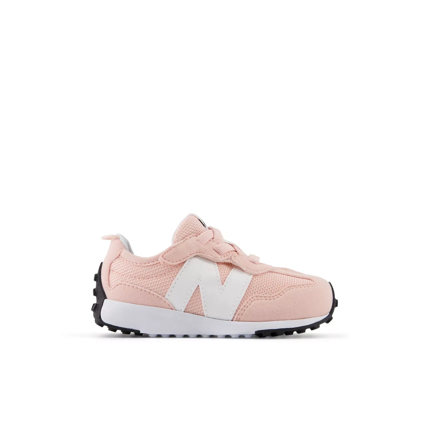 Детские кроссовки с застежкой-велкро 327 NEW-B New Balance, Pink Haze With White