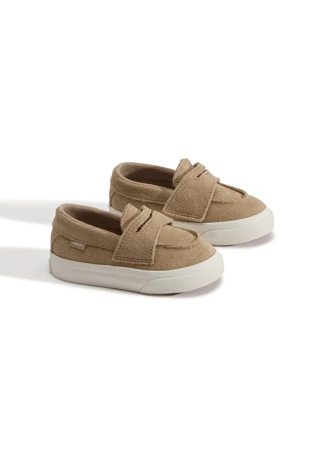 Лоферы 53.унисекс - детская обувь Vans, Light Beige — фото 2