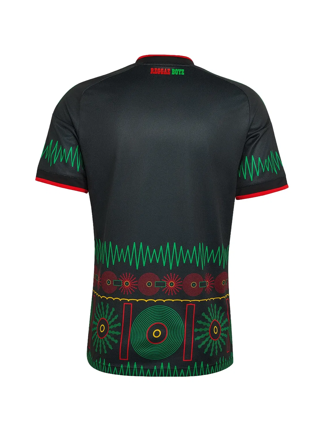 Топ из джерси из коллаборации с Bob Marley Adidas, черный — фото 2