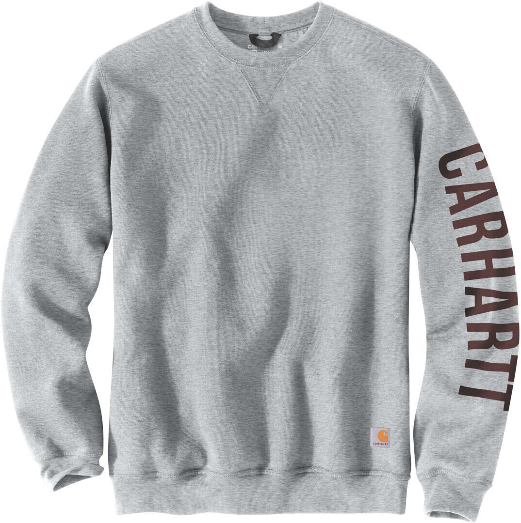 

Пуловер Carhartt Crewneck Graphic Logo, светло-серый