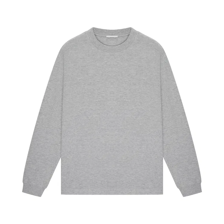 Детская футболка с длинным рукавом Nice Rice, Heather Gray