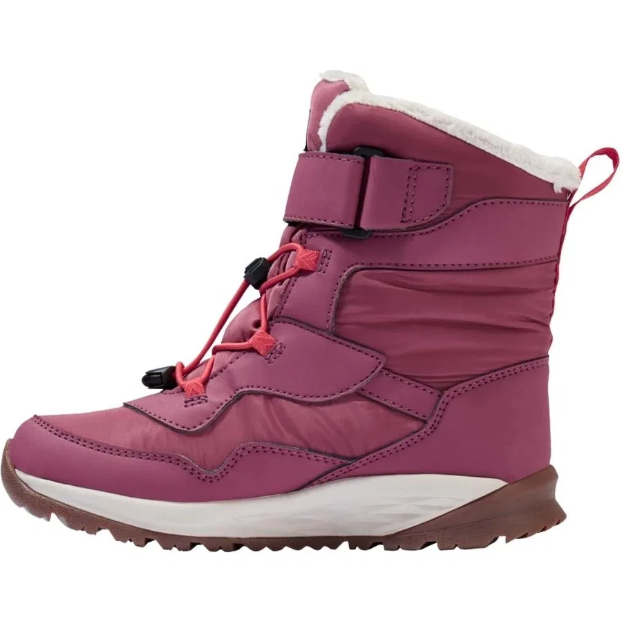 Детские утепленные ботинки Polar Bear-G Texapore High Vc K Jack Wolfskin, Антрацитовый — фото 2