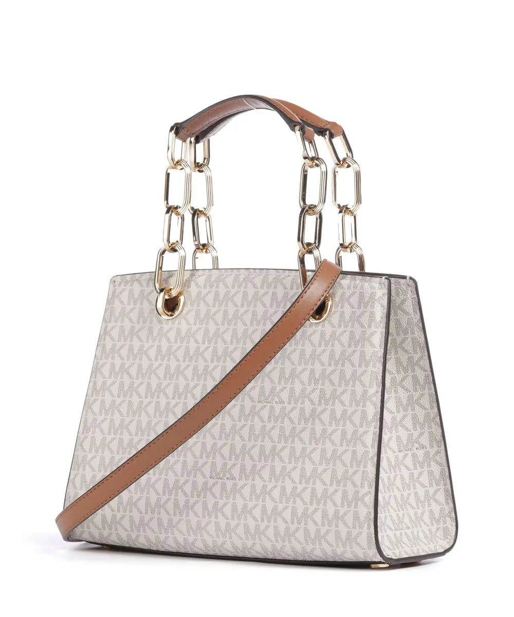 

Парусиновая сумочка Cynthia Michael Kors, слоновая кость, Белый, Парусиновая сумочка Cynthia Michael Kors, слоновая кость