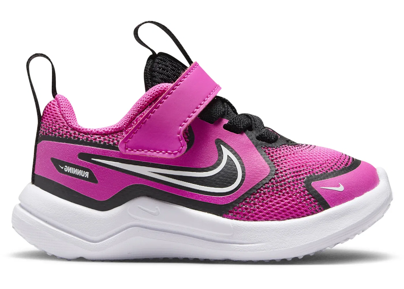 Детские кроссовки беговые Nike Cosmic Runner, Laser Fuchsia Black White