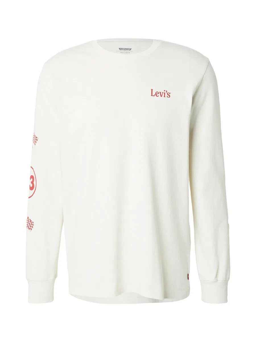Футболка LEVI'S LSE RELAXED GRAPHIC из белой шерсти