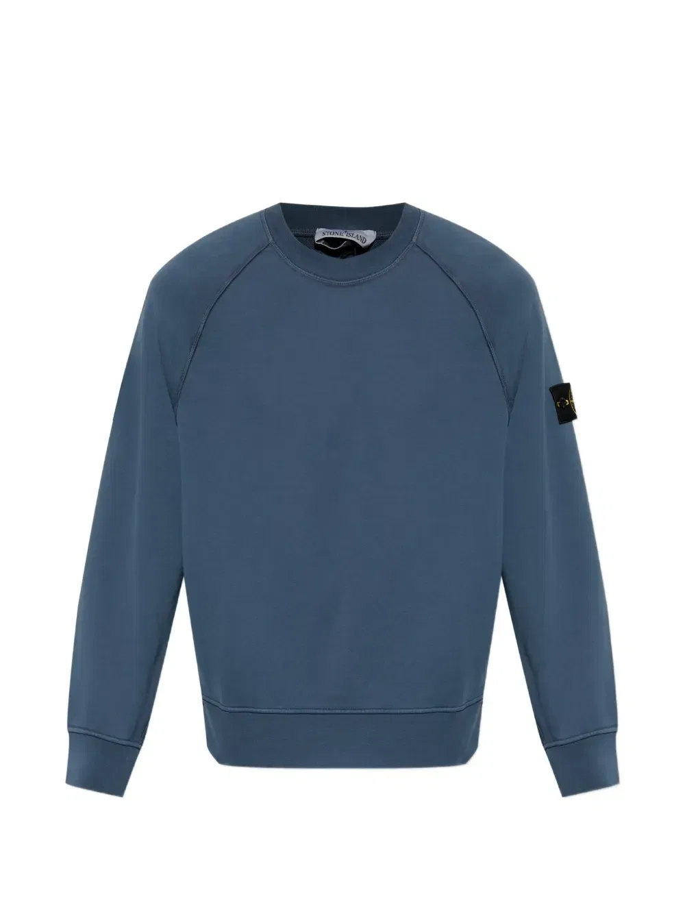 Джемпер с рукавом реглан и круглым вором комфортная посадка Stone Island, синий