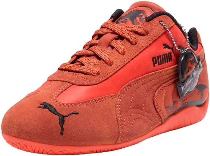 Детские кроссовки для мальчиков с принтом Jurassic World Speedcat PUMA, Red — фото 2