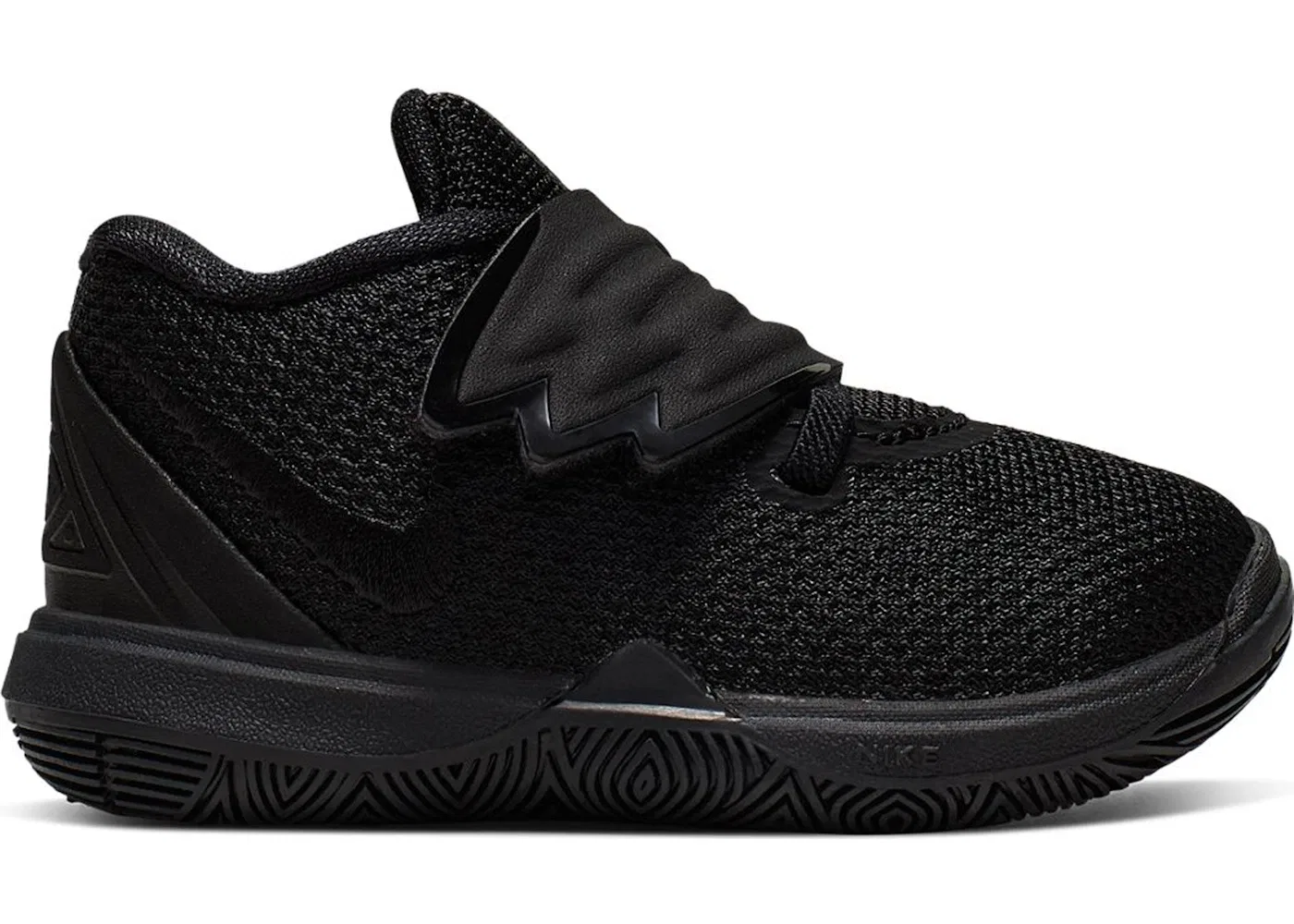 Детские кроссовки для мальчиков баскетбольные Nike Kyrie 5 Nike, Black/Black-White-University Red