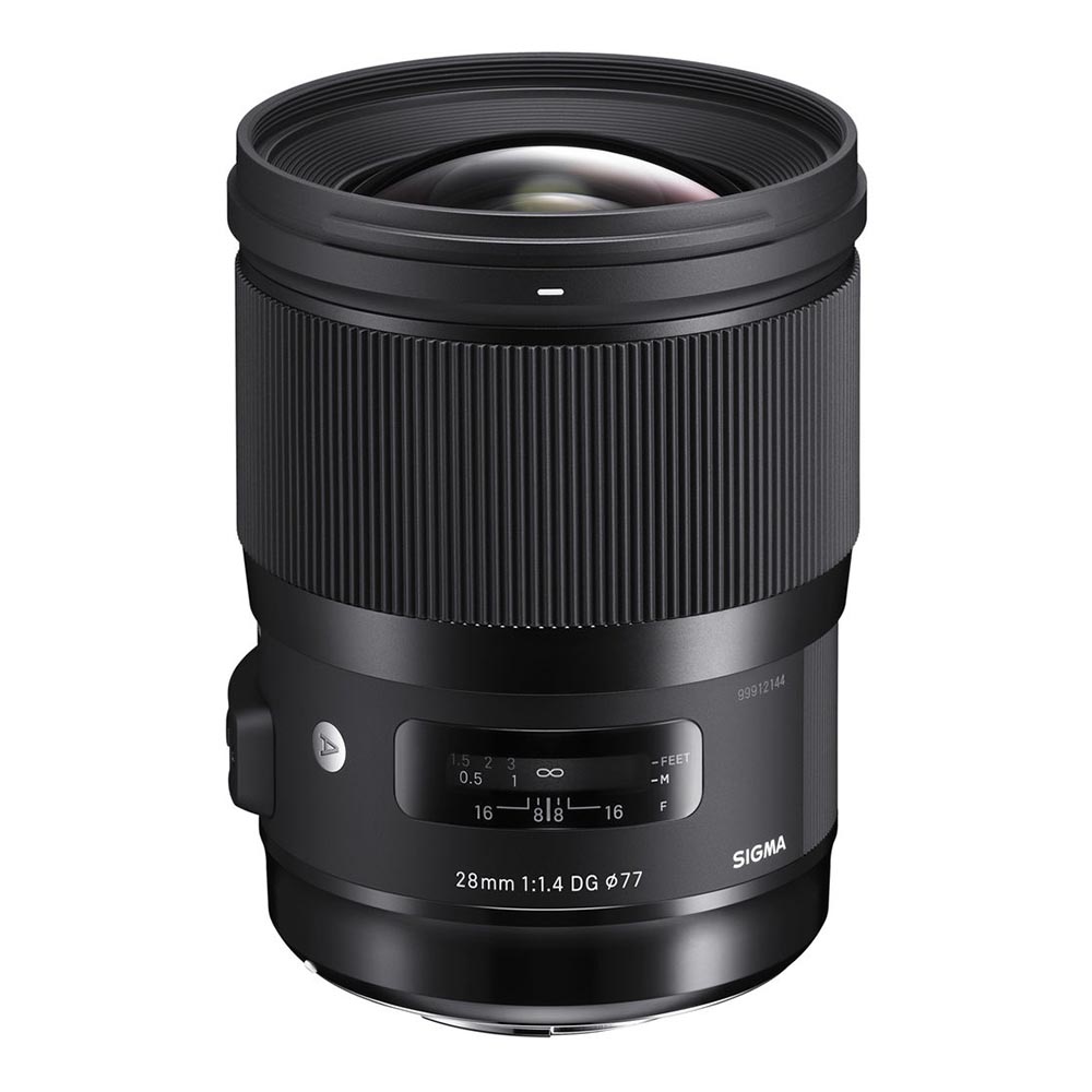 

Объектив Sigma 28mm f/1.4 DG HSM Art, Canon EF mount, черный
