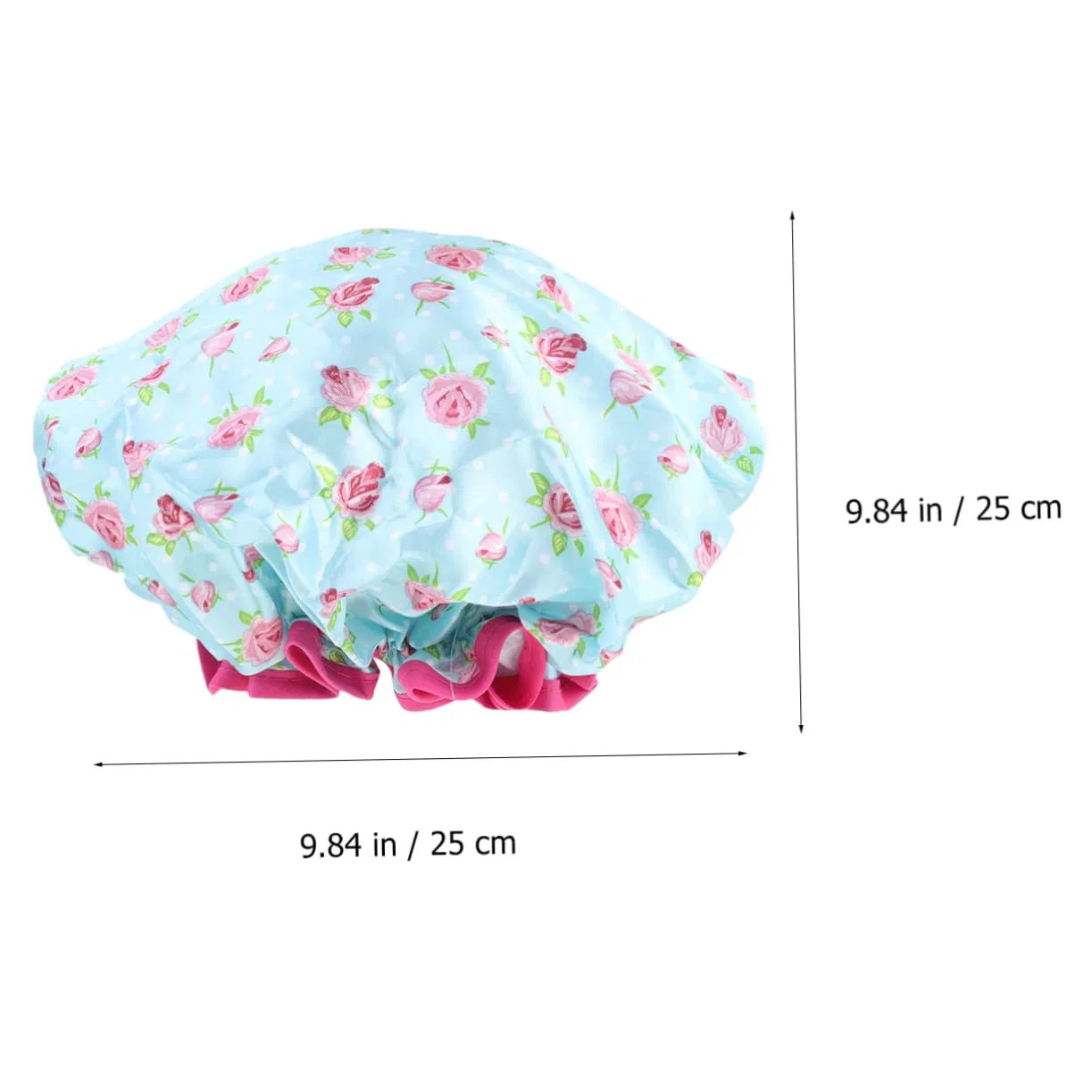 Шапочка для душа, Minkissy, 2 шт, 25x25 см, Multi — фото 3