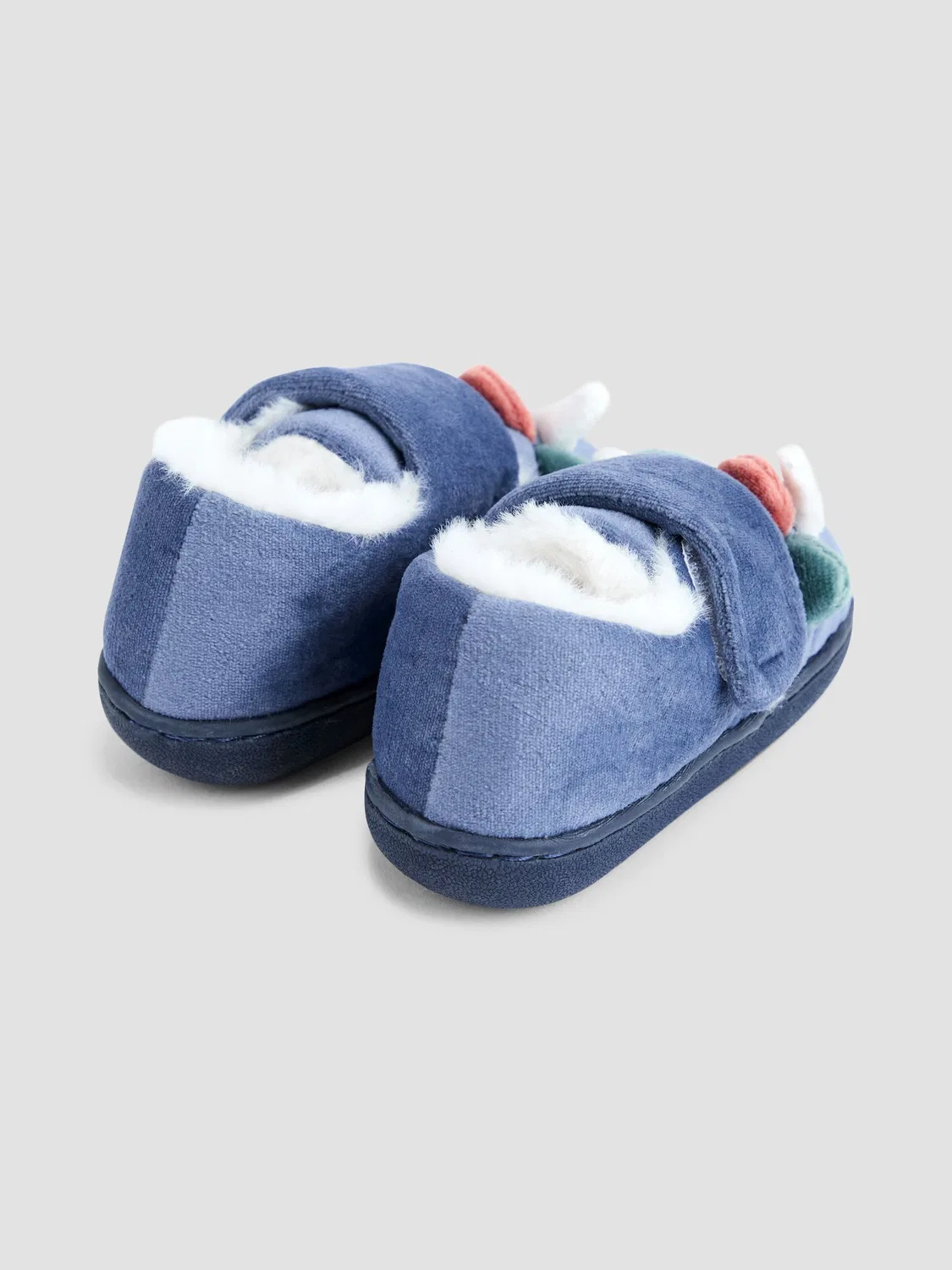 Тапочки-динозавры Stegosaurus Slipper Shoes, JoJo Maman Bébé, синий — фото 2