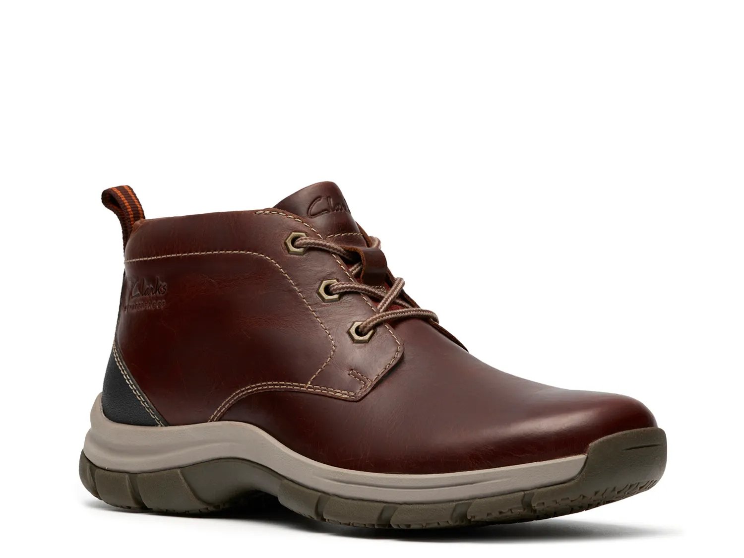

Ботинки Clarks Walpath Chukka Boot, Brown Leather