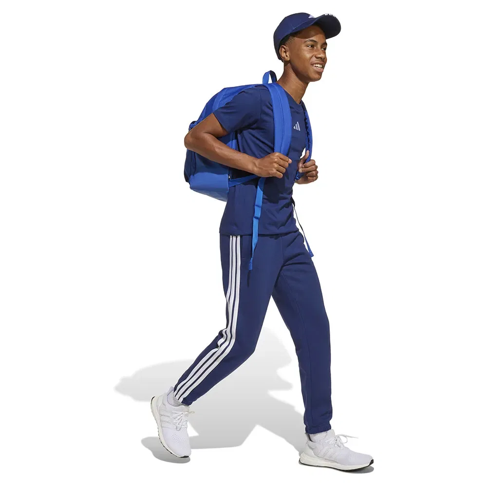 Детская футболка с коротким рукавом Adidas Essentials, Blue — фото 4